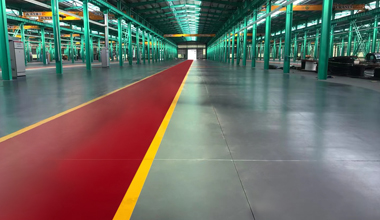 秀珀地坪攜手永生重工，鑄就裝備制造業(yè)新引擎